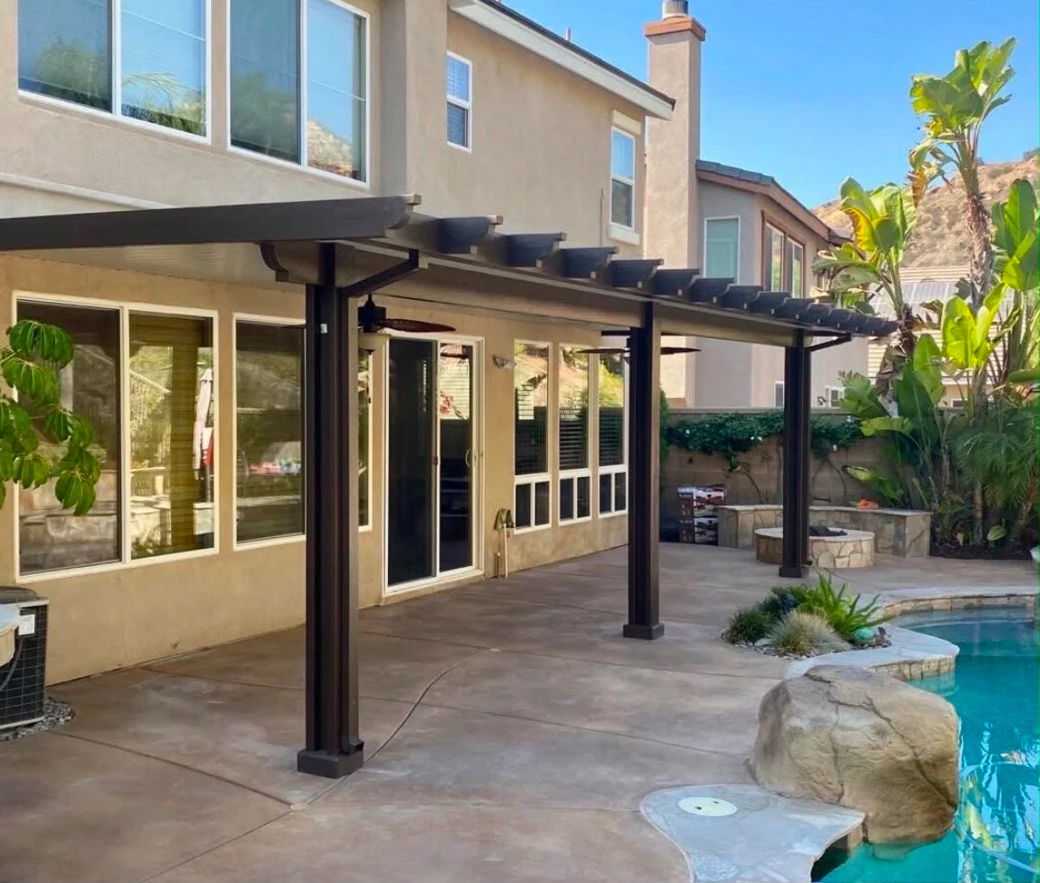 Alumawood patio cover project 1